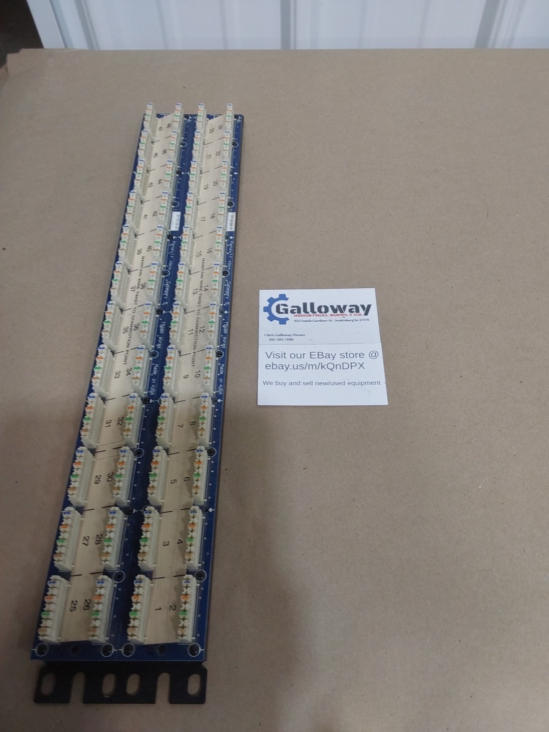 Panduit Data Patch CAT5 Patch Panel T568A