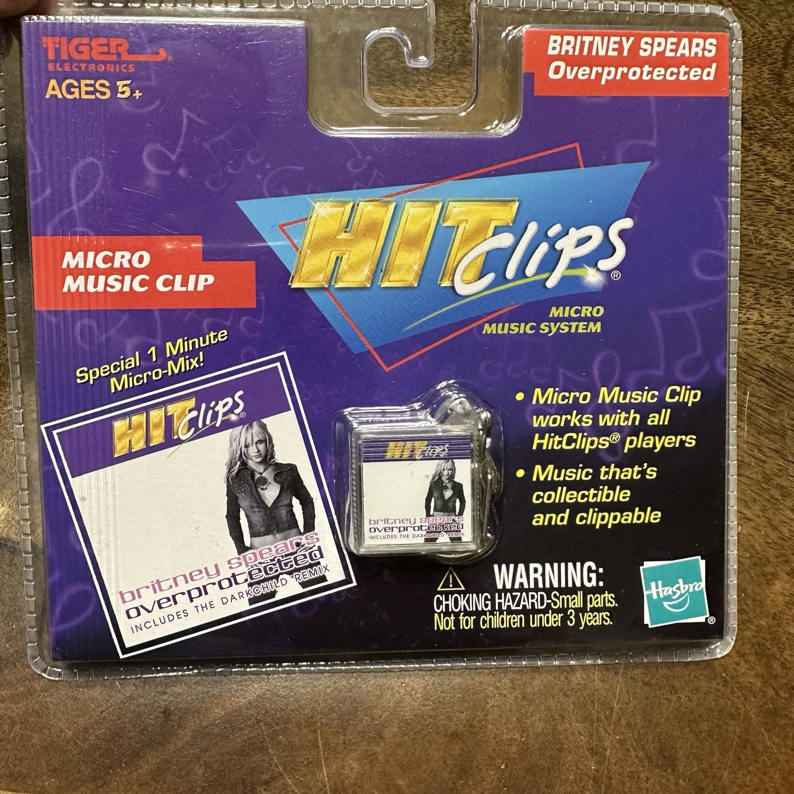 Vintage Hit Clips Brittany Spears Over Protected Clip NEW Y2K