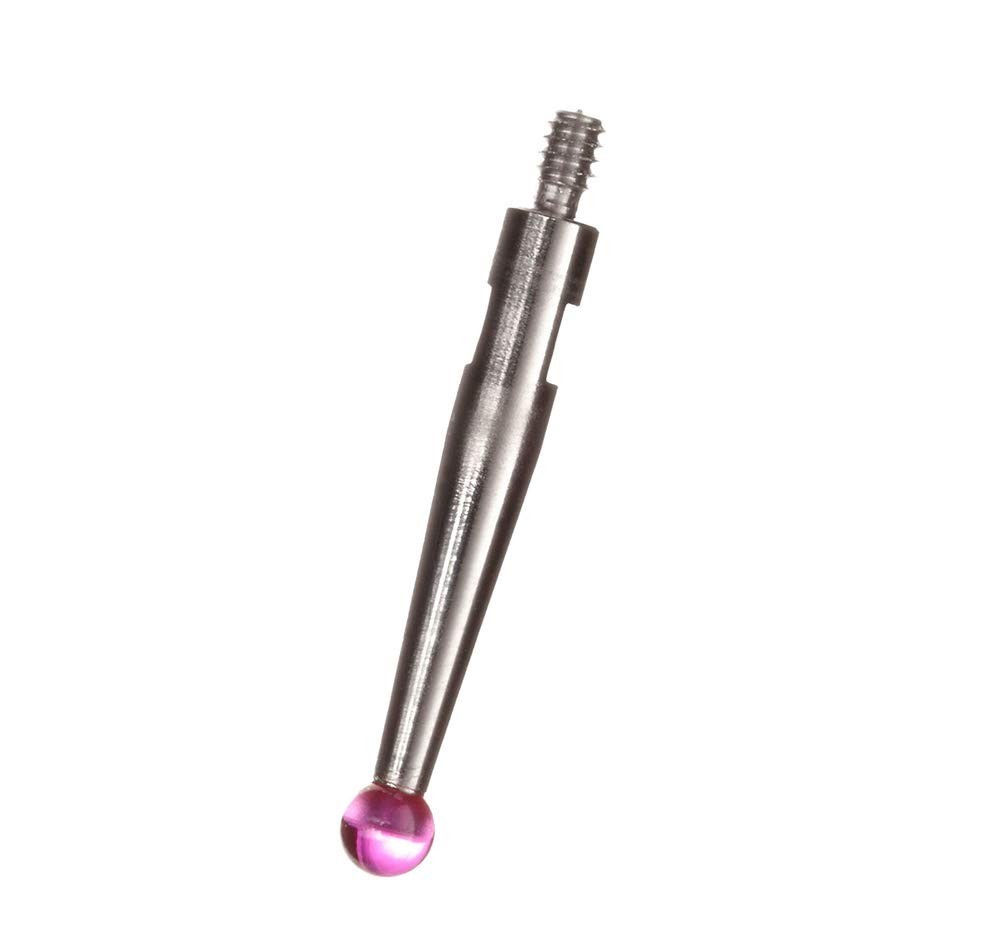 1/2" Length Ruby Contact Point for Accurate Measurements in Dial Indicators