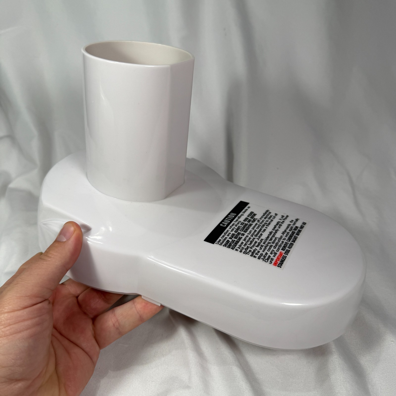 Jack LaLanne Power Juicer Express Lid Top Pulp Guard Replacement Part MT-1020