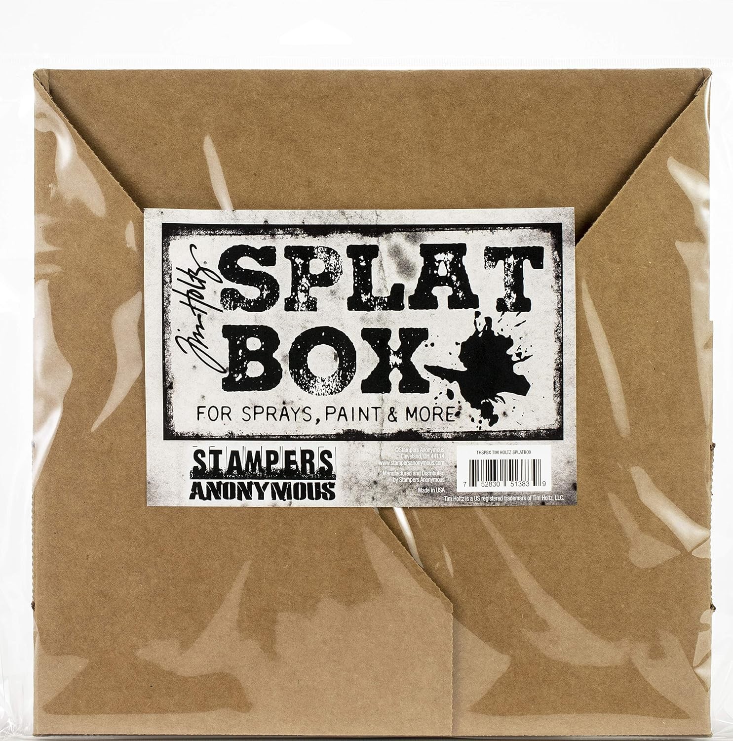 Tim Holtz Splatbox 10.5 x 10.25 inches