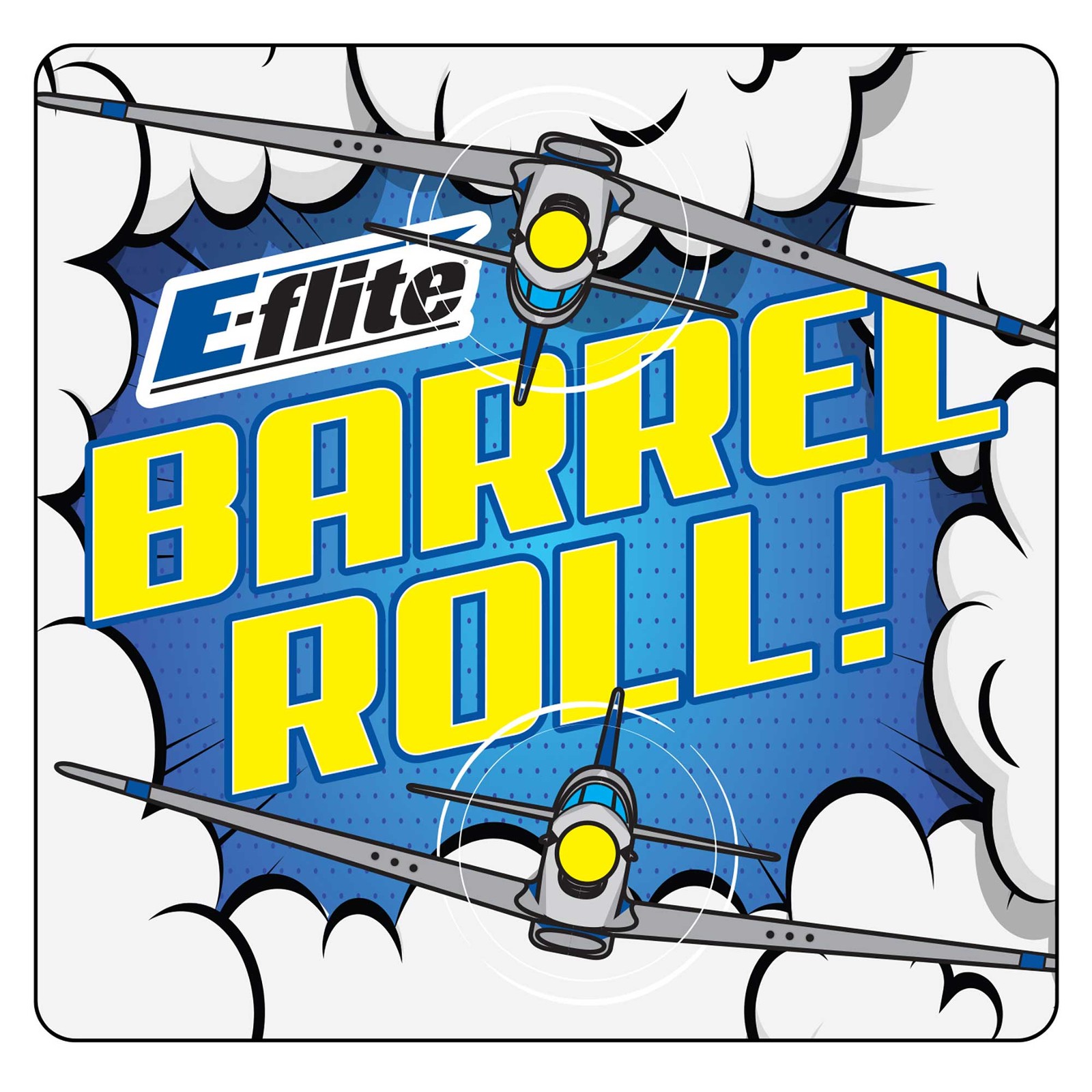 E-flite Eflite Barrel Roll Sticker HHDSTK1