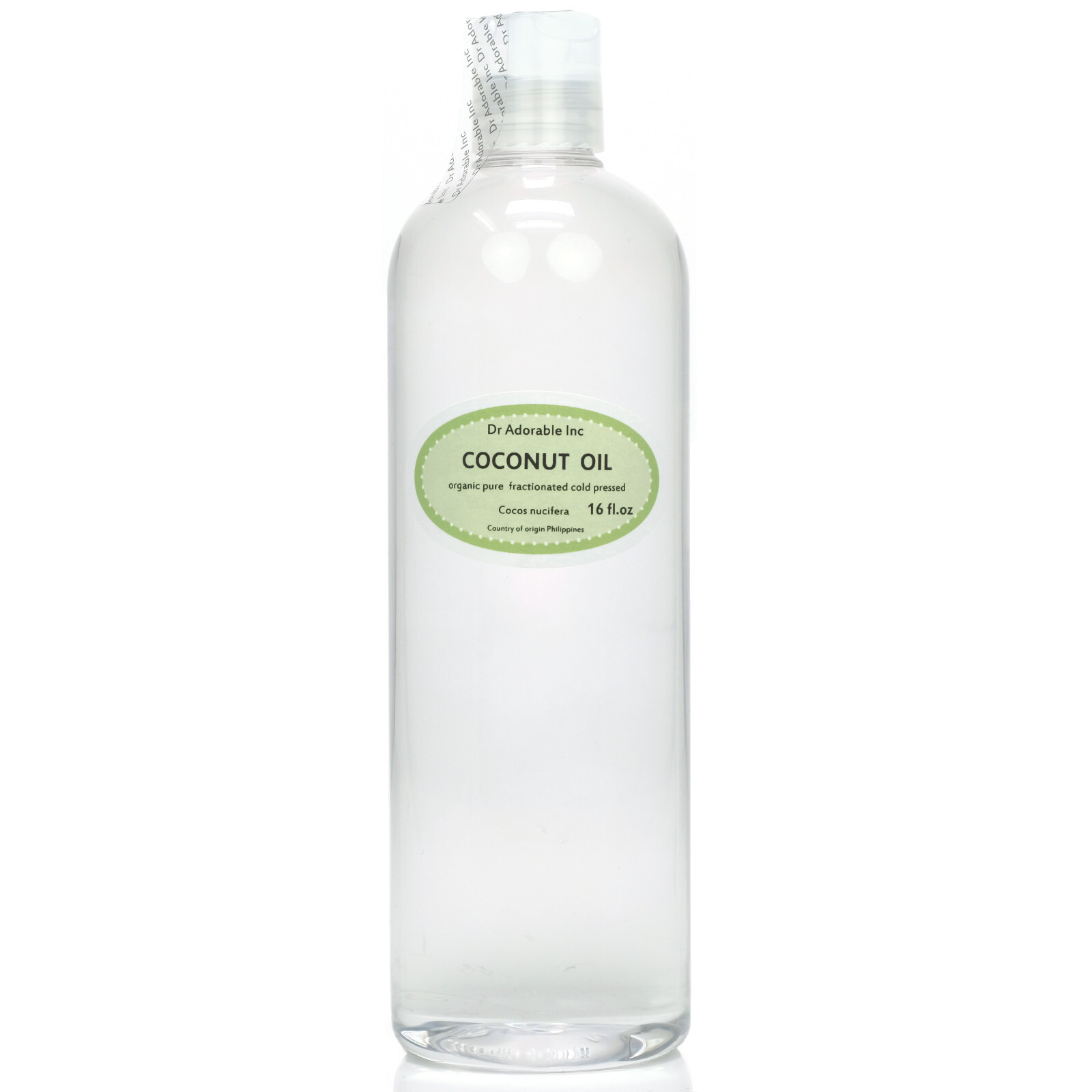 100% PURE COCONUT OIL FRACTIONATED ORGANIC  BY DR ADORABLE 48 OZ/ 3 PINT