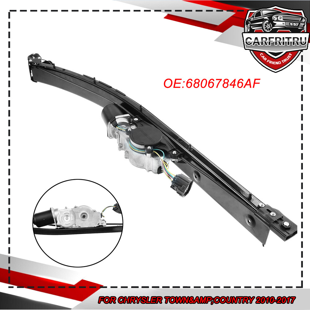 Passenger Side Power Sliding Door Track for Dodge Grand Caravan Town & Country