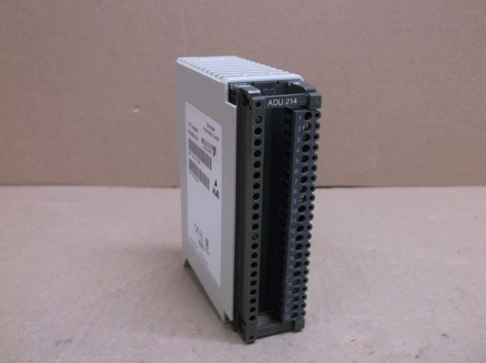 AS BADU 214 Schneider Electric PLC TSX Compact Analog Input ASBADU214