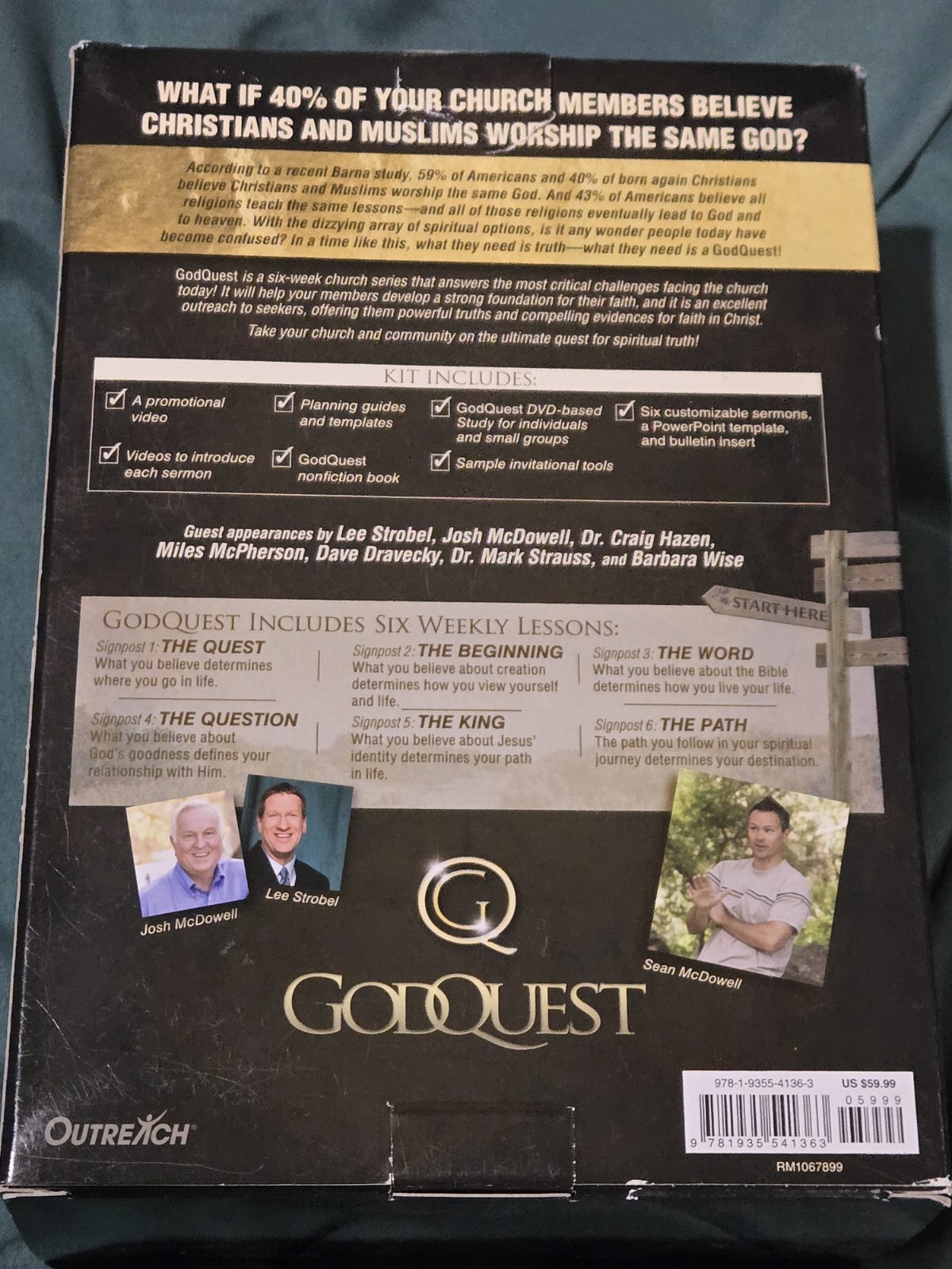 God Quest Church Kit -New Open Box