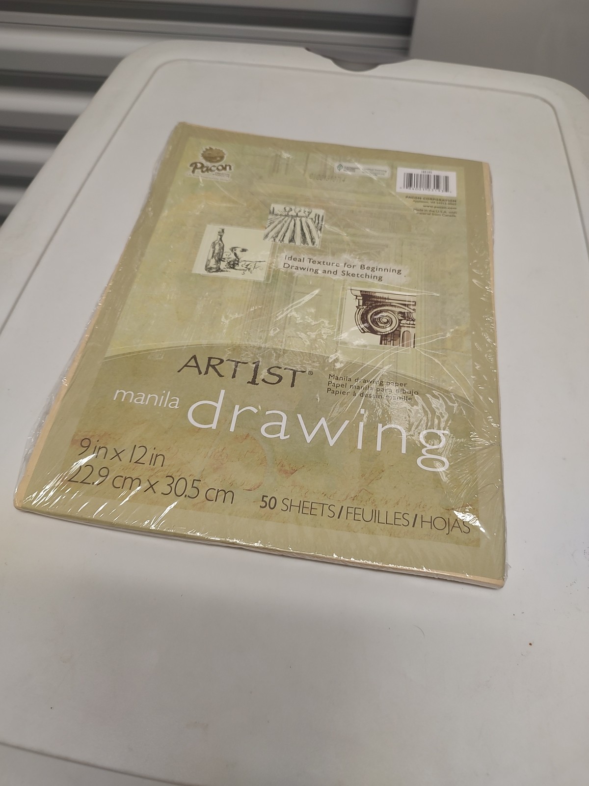 Art1st 103193 Manila Drawing Paper 9x12 50 Sheets