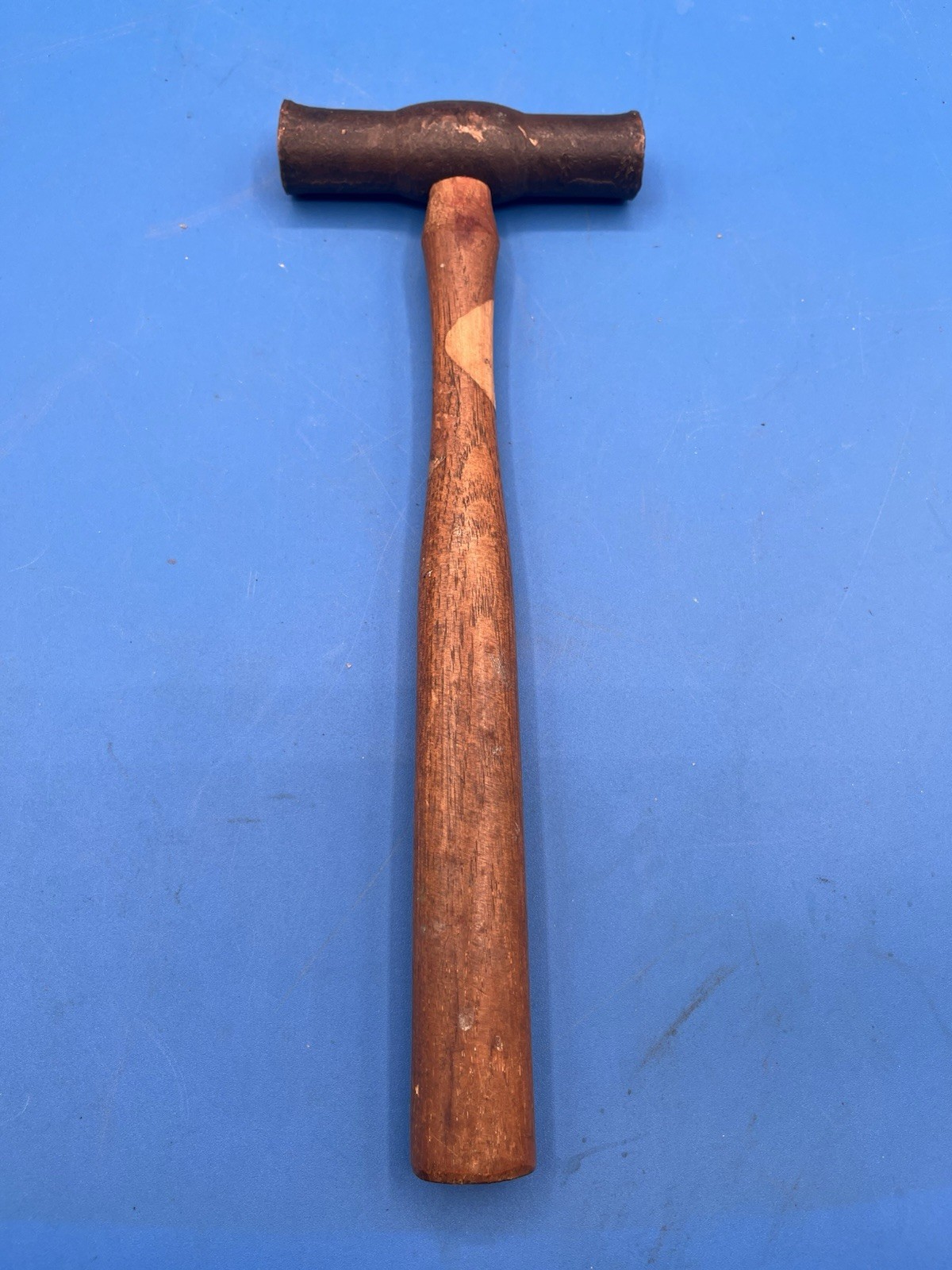 12” Machinist Hammer Link No 106 Copper Head Vintage