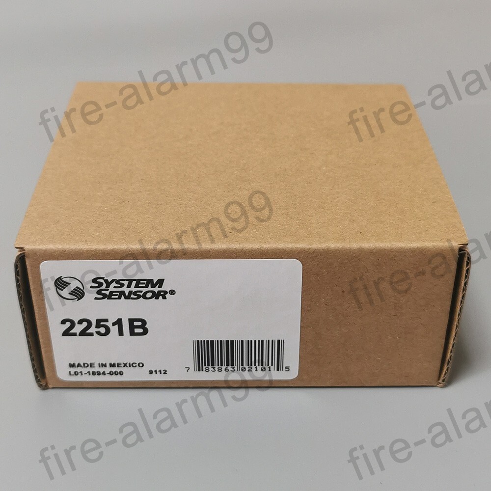 NEW SYSTEM SENSOR 2251B PHOTOELECTRONIC SMOKE DETECTOR FAST SHIPPING