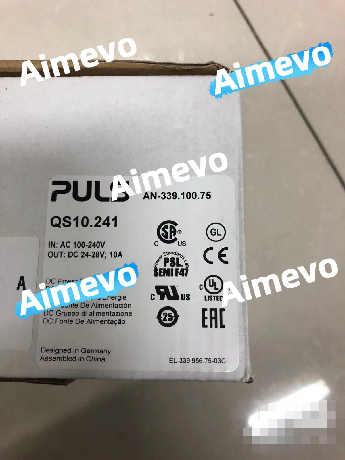 1pcs new CS10.241 PULS switching power supply #/