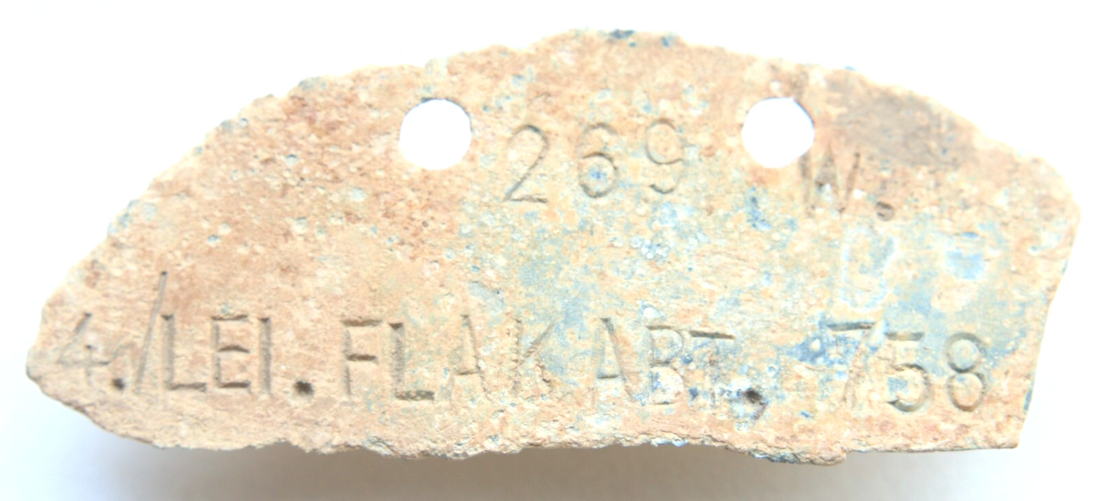 WW2 WWII Original Germany Soldiers Dog ID TAG (269)