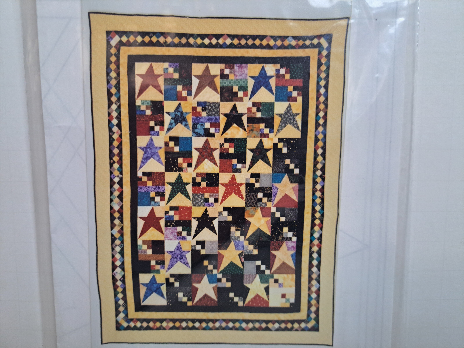 Janis Nelson Quilt Pattern - Dancing Stars (52" x 72") - Uncut