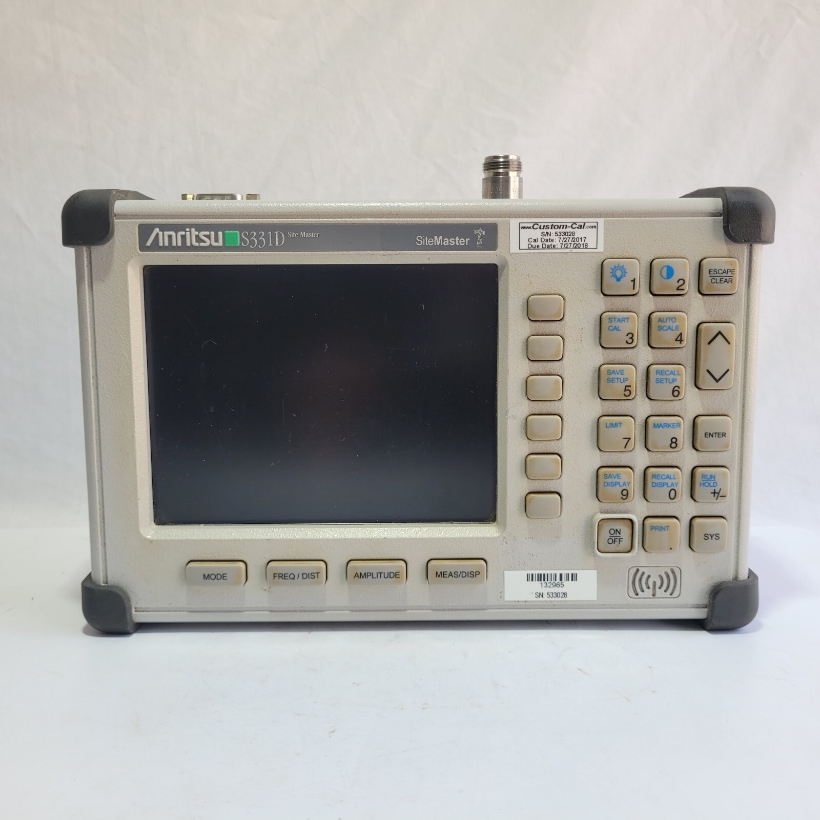 Anritsu S331D Site Master Cable & Antenna Analyzer With Case