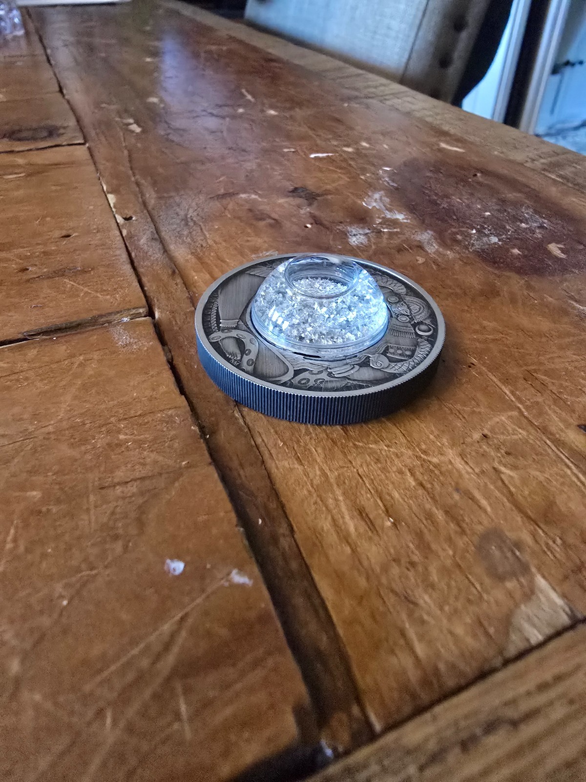 tears from the moon 2 oz silver coin