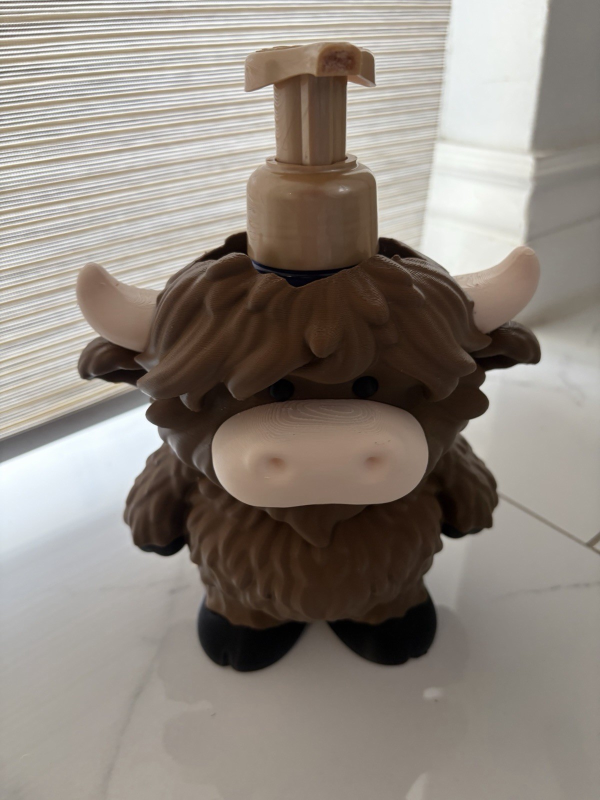 Highland Cow Bath and Body Work Hand Soap Holder