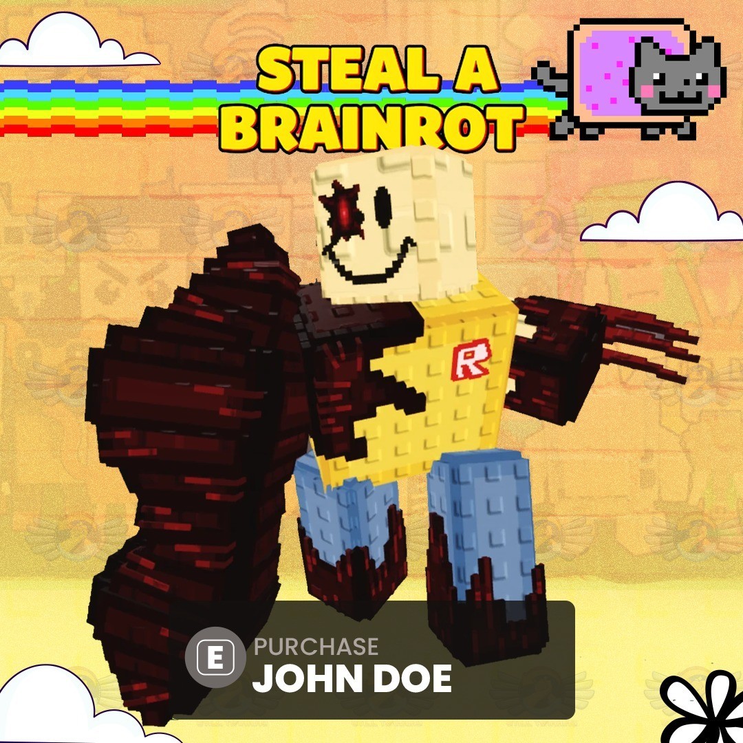 Secret John Doe- Steal a Brainrot