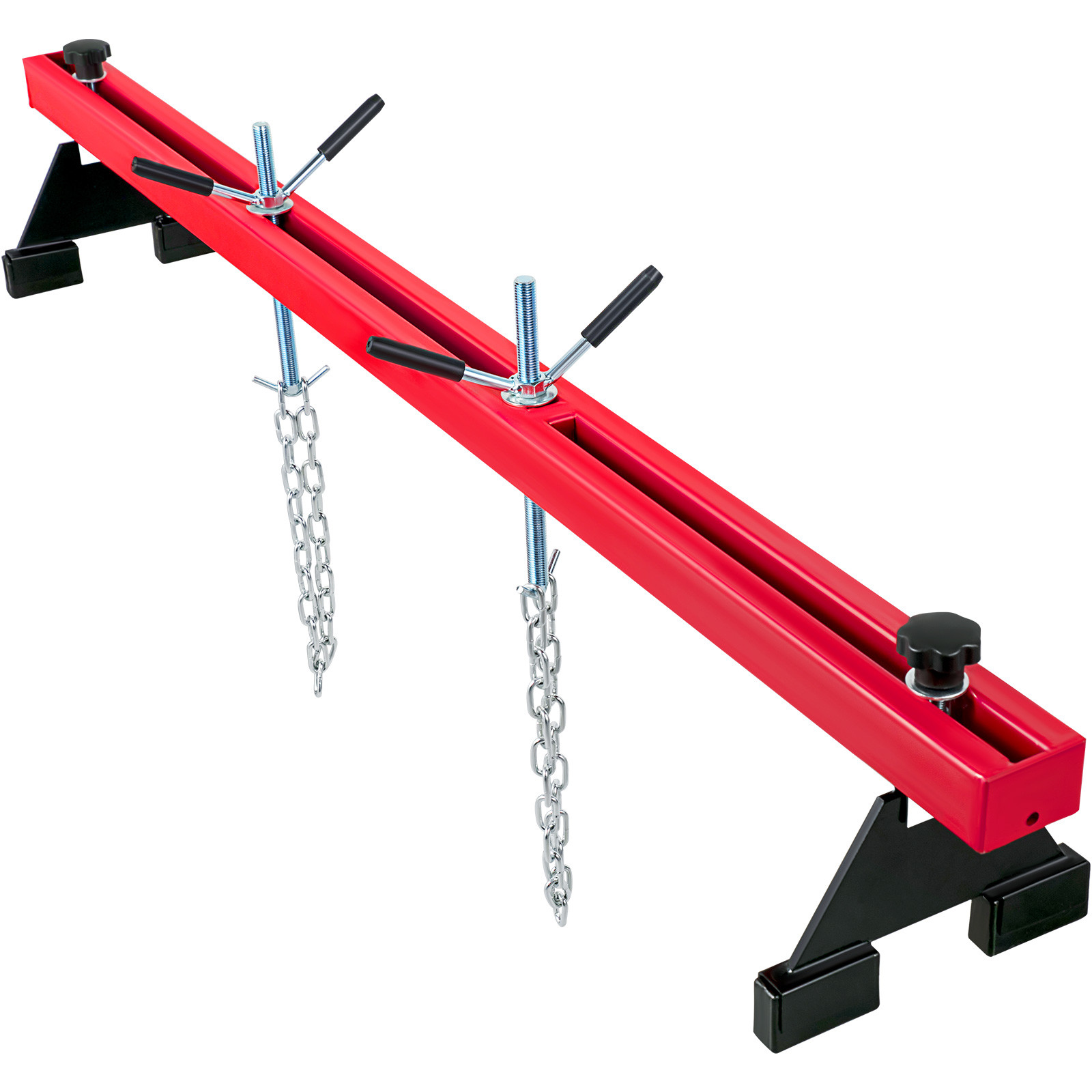 1100lbs Engine Support Bar Motor Transverse Lifter Dual Hook Cross Hoist Holder