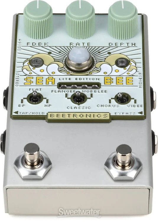 Beetronics FX Seabee Lite Harmochorus Pedal - Cream