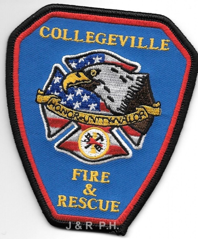 Collegeville Fire - Rescue, Arkansas  (3.5" x 4" size) fire patch