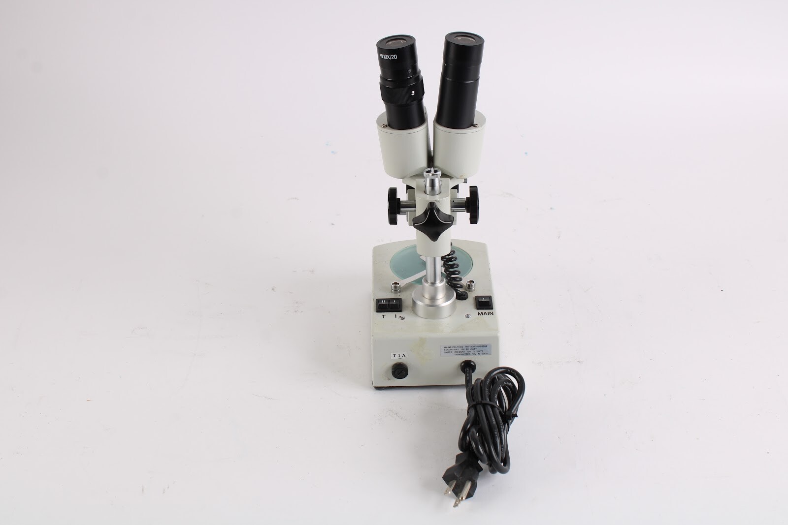 Wolfe 2X Microscope W/ 2x W10X/20 Eyepieces