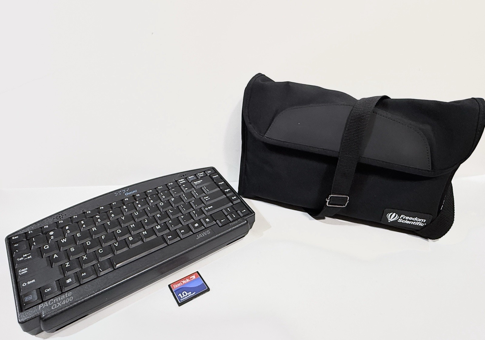 PAC Mate QX400 Omni JAWS Pocket PC Assistive Device w/ Bag 1GB