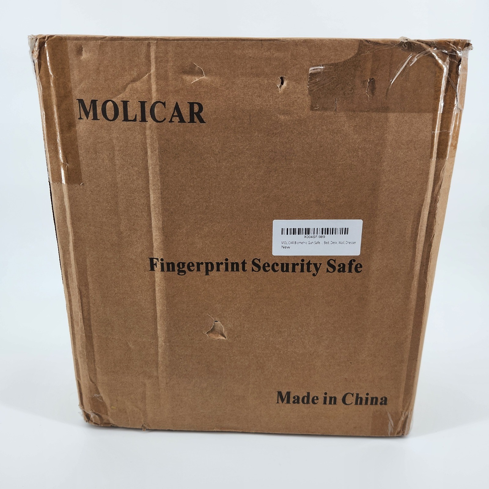 Molicar Fingerprint Security Safe Biometric Quick Access Black