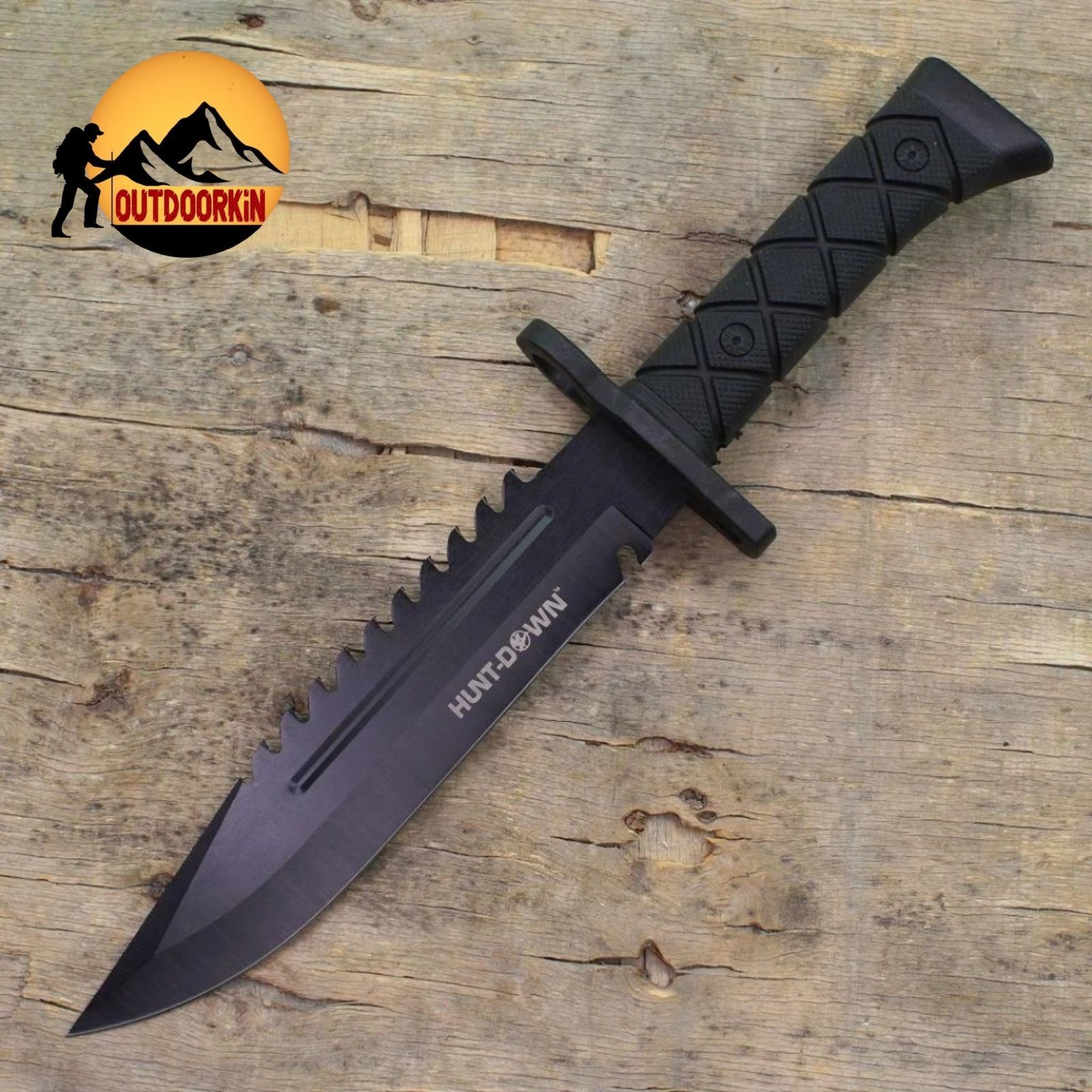 13.5" Durable Robust Full Tang Camping W/ Sheath