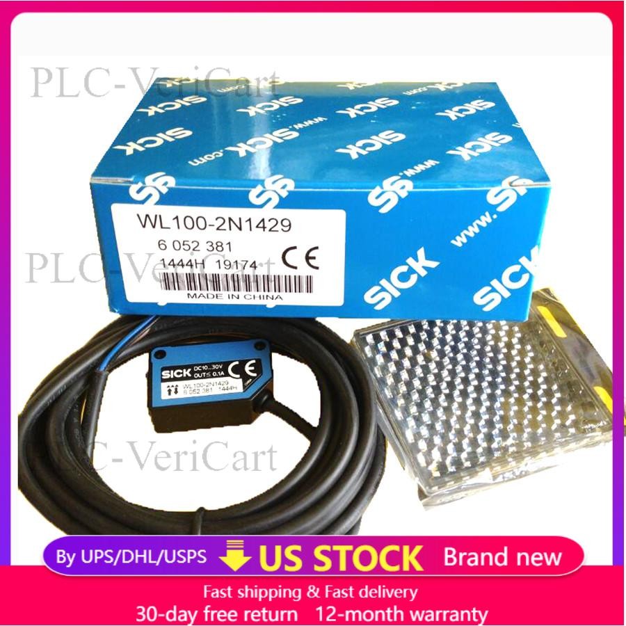 SICK WL100-2N1429 Photoelectric Sensors, NPN,6052381Kd