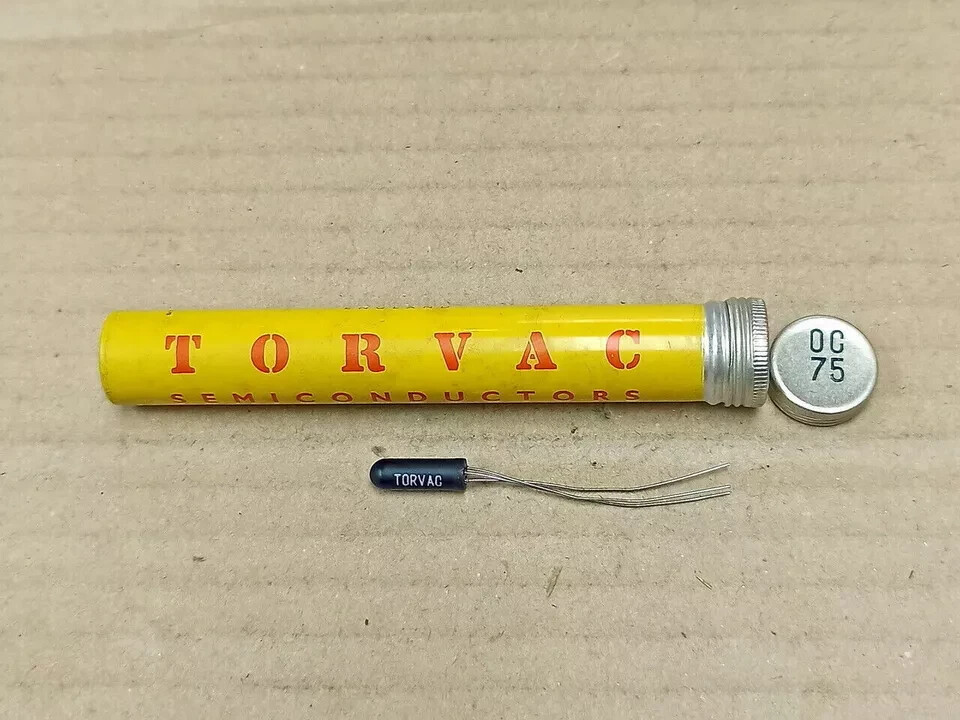 TORVAC OC75 germanium transistor