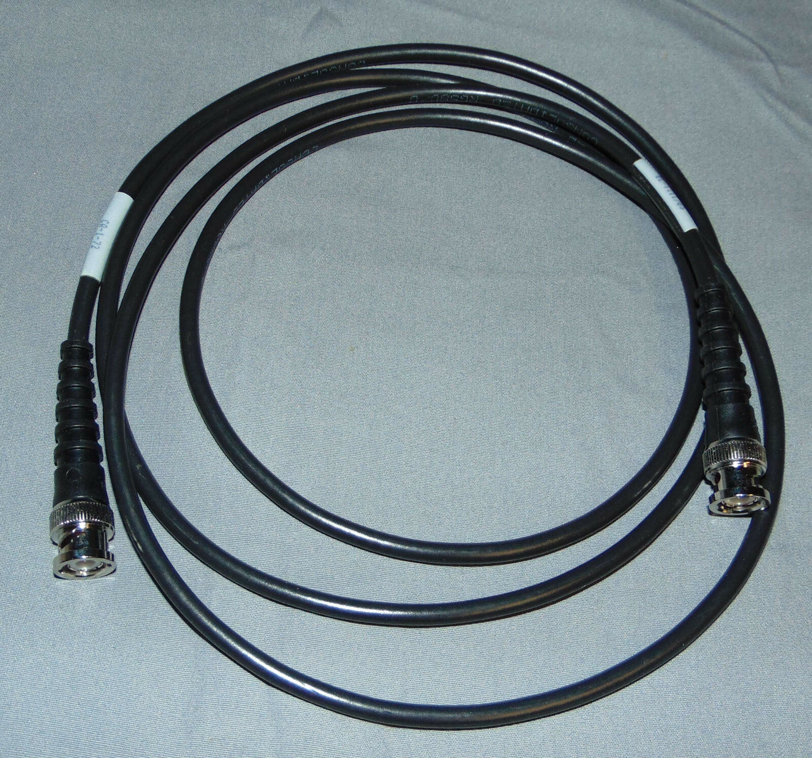 BNC Male to BNC Male 72" Coax Meter Cables NOS CA-1-72