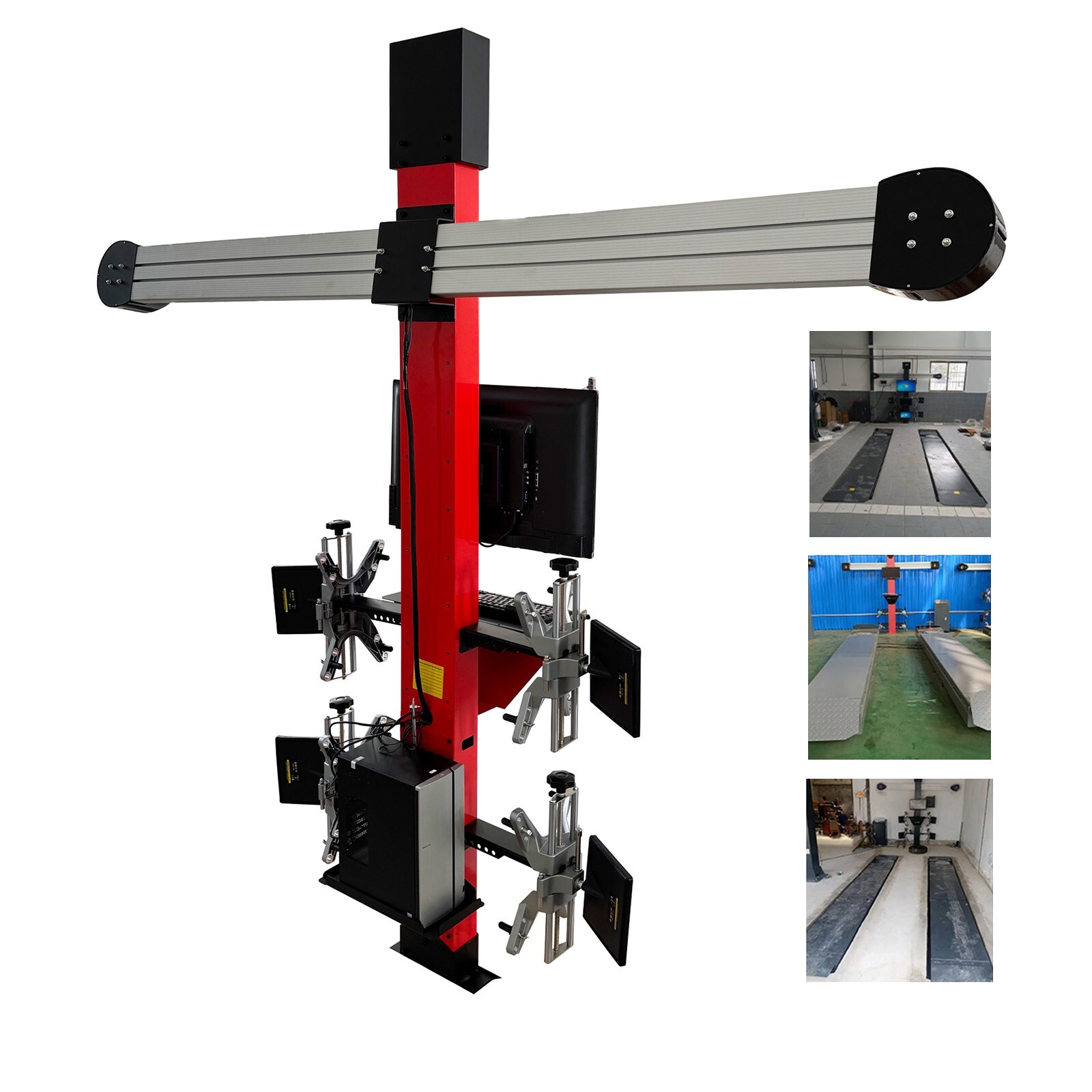 Wheel Alignment Machine Wheel Aligner 3D Tire Wheel Aligning Machine Tools 110V