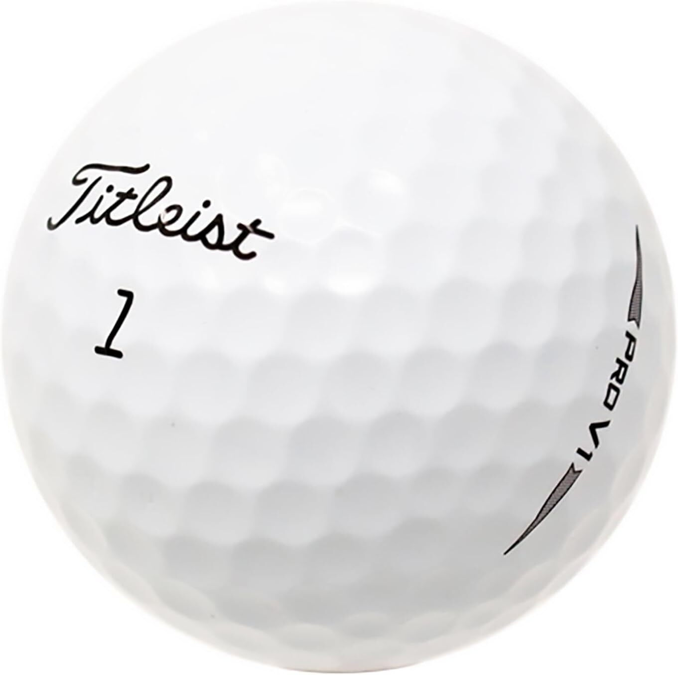 Titleist Pro V1 2019 Used Golf Balls, Refinished, 48 Count