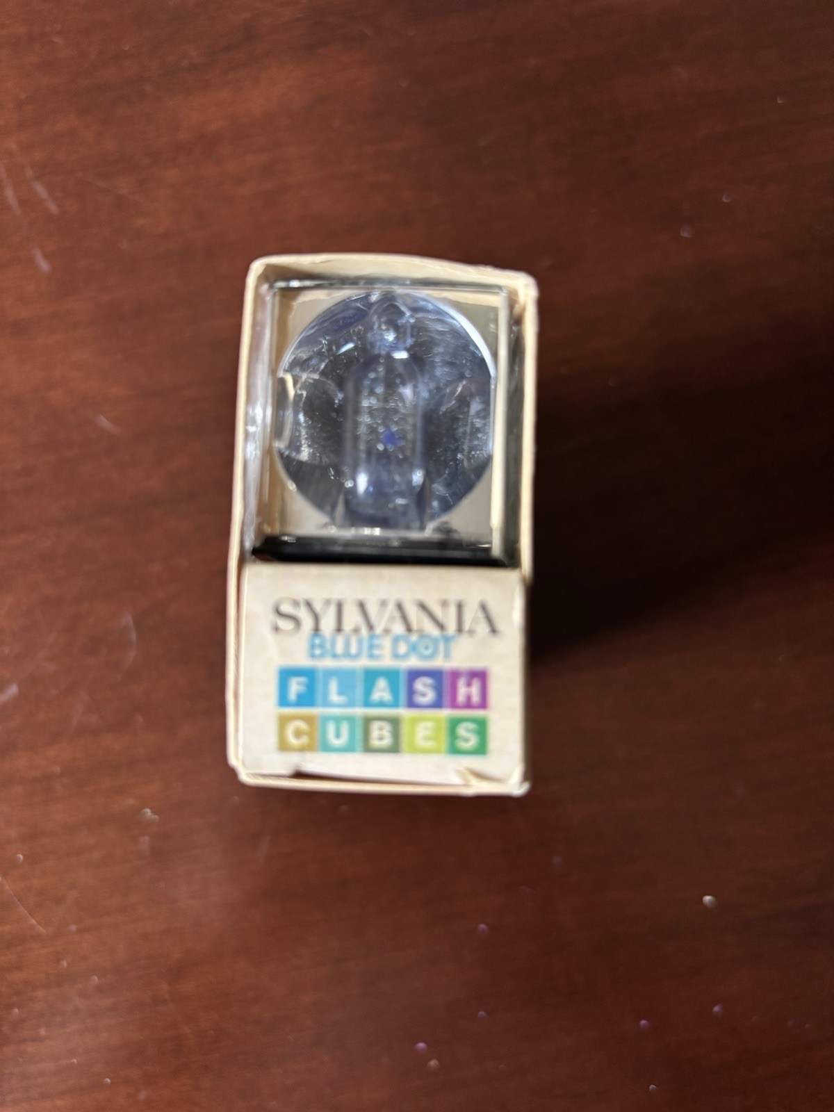 Vintage Sylvania Blue Dot FLASH CUBES Camera Flash Cubes 3-Pack 12 Flashes
