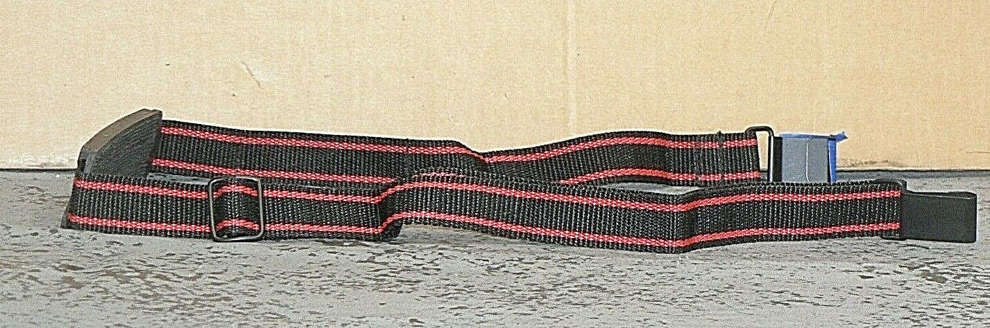 Video Tect Black with Red Stripe with Bolster Camera Strap A4057