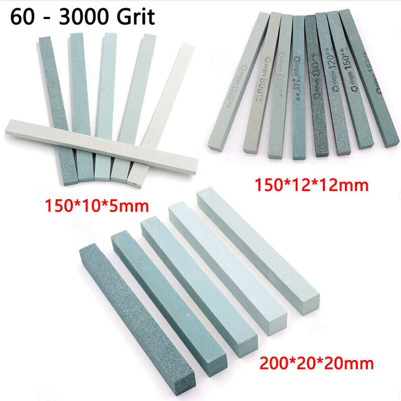 Silicon Carbide Sharpening Stones Blade Sharpener 60 Grit -3000 Grit Single Side
