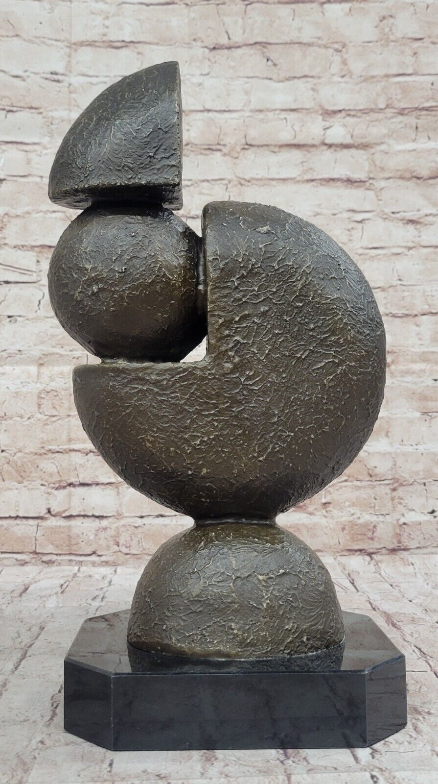 Pac-Man in Genuine Bronze: Fransisci`s Handcrafted Sculptural Tribute, Lost Wax
