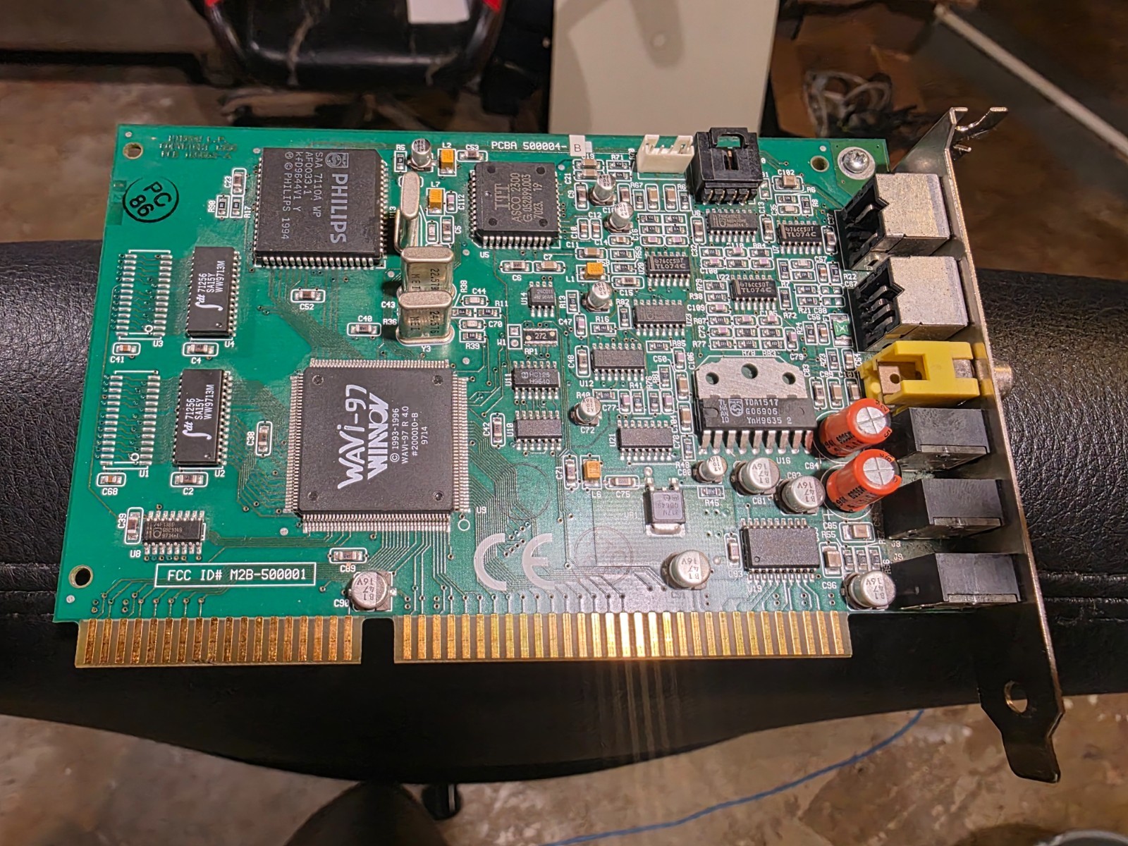 Winnov Videum AV WAVI-97 ISA Sound & Video Capture Card-Rare Vintage Multimedia!
