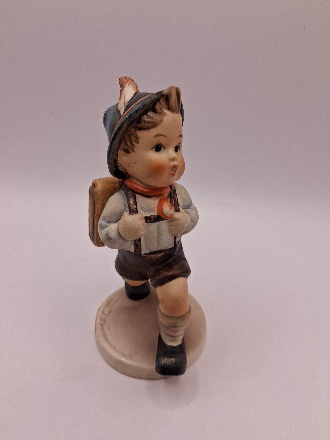 Vtg. Hummel Goebel Porcelain School Boy#82 Fig. Germany