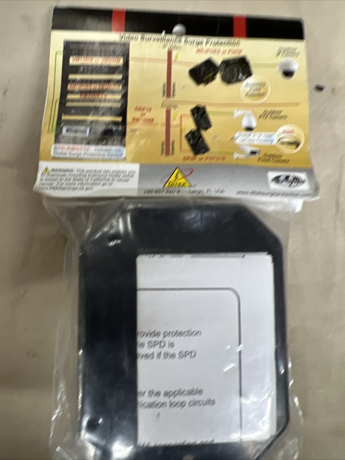 Ditek IP/PoE Data and 12/24V Power Surge Protector DTK-PVPIPS
