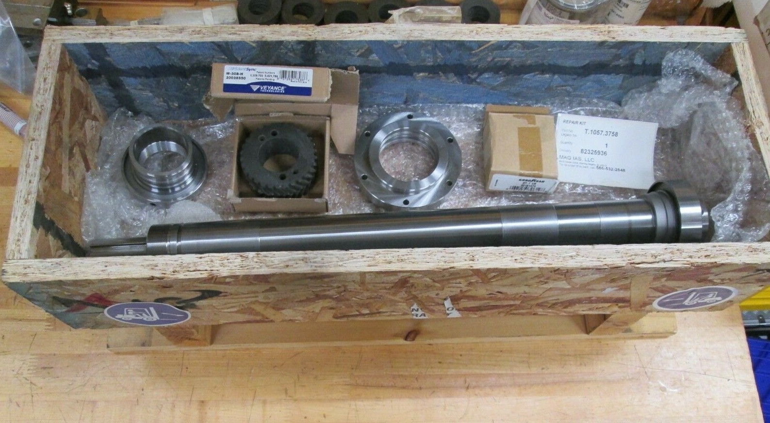 MAG Spindle Repair Kit P/N: T.1057.3758 ~NEW~