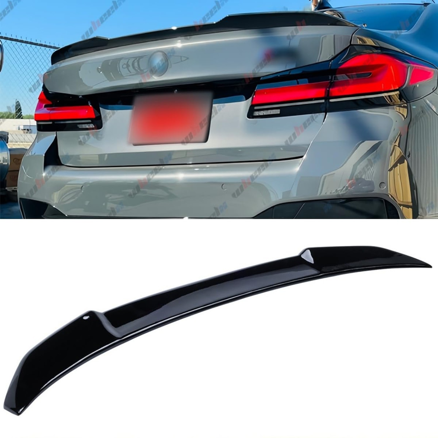 Rear Spoiler Compatible with 2017-2023 BMW G30 5 Series F90 M5, CS Style Duck...