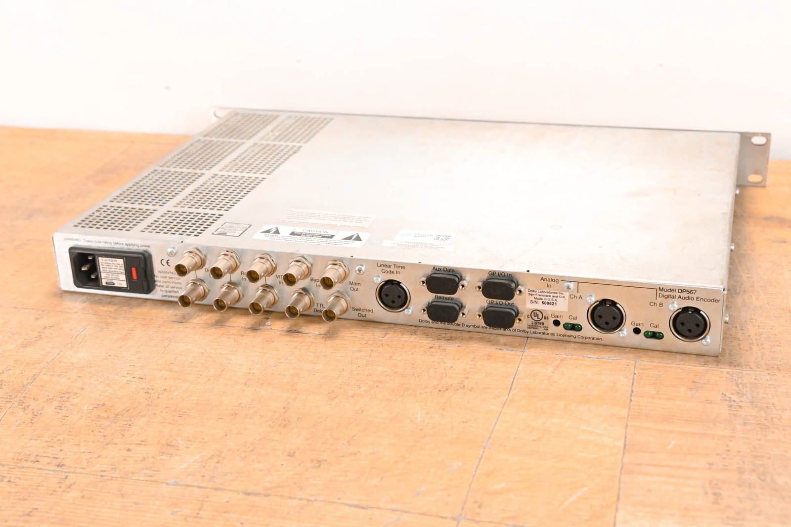 Dolby DB567 Digital Audio Encoder CG01V9P