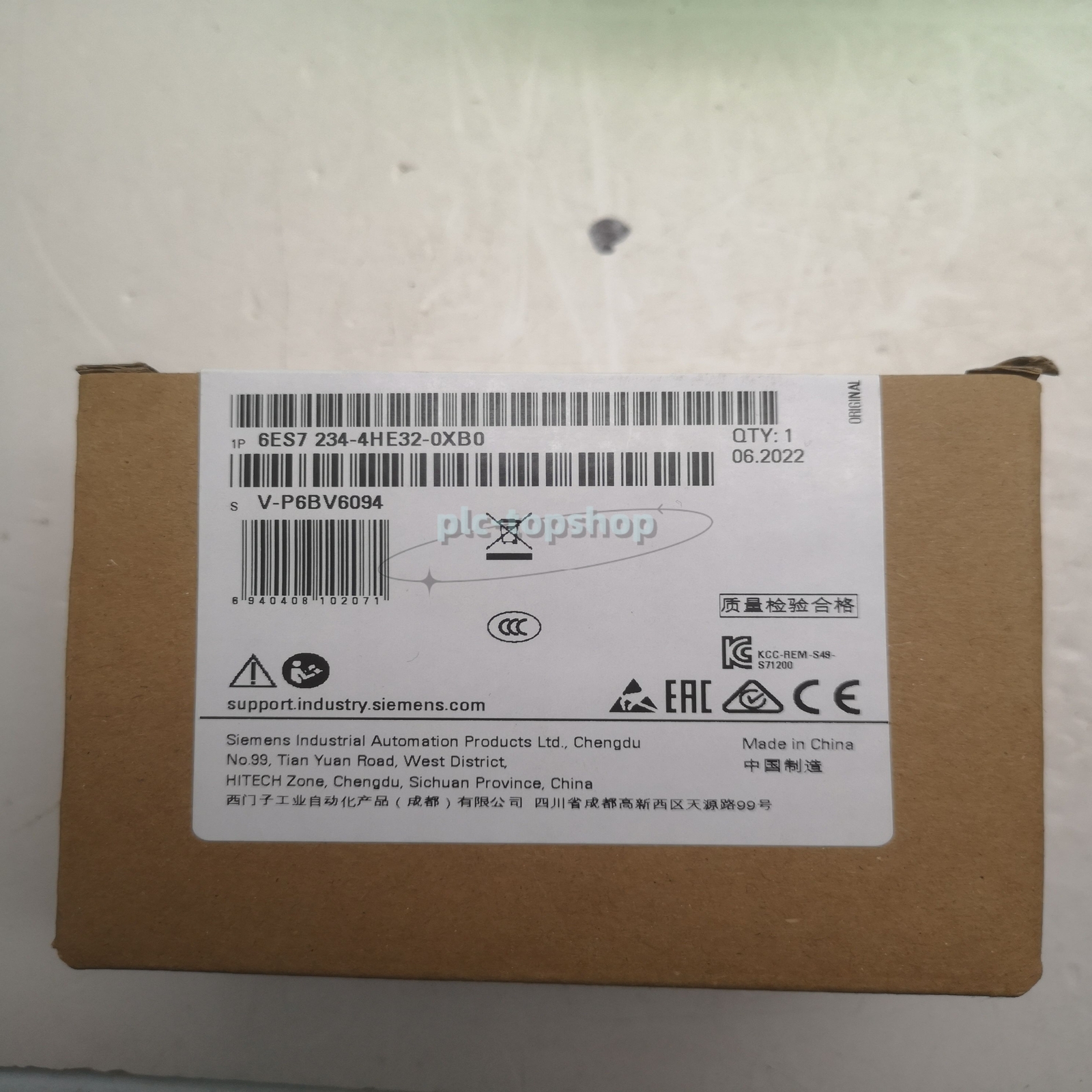 New Sealed Siemens 6ES7234-4HE32-0XB0 6ES72344HE320XB0 PLC