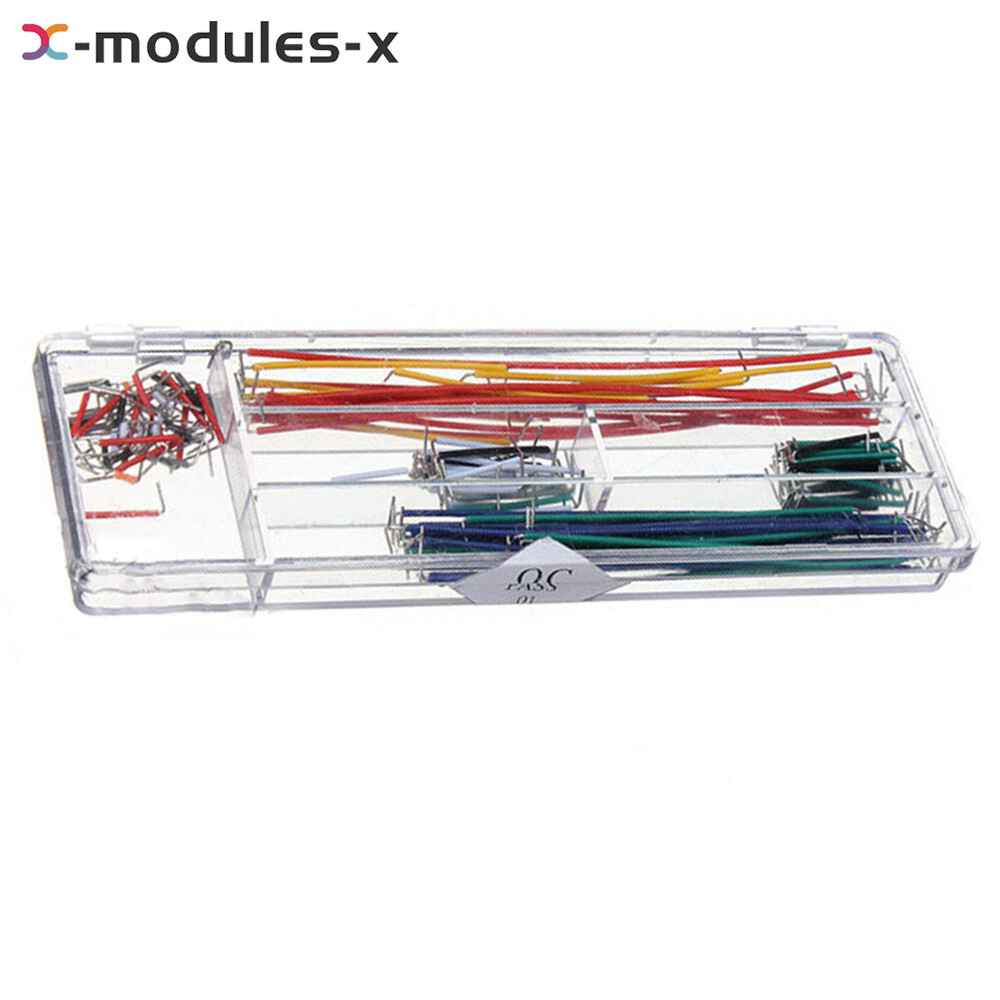 140pcs U Shape Solderless Breadboard Jumper Cable Wire Kit For Arduino Shield