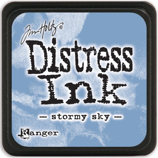 Ranger DMINI-40217 Distress Mini Ink Pad-Stormy Sky