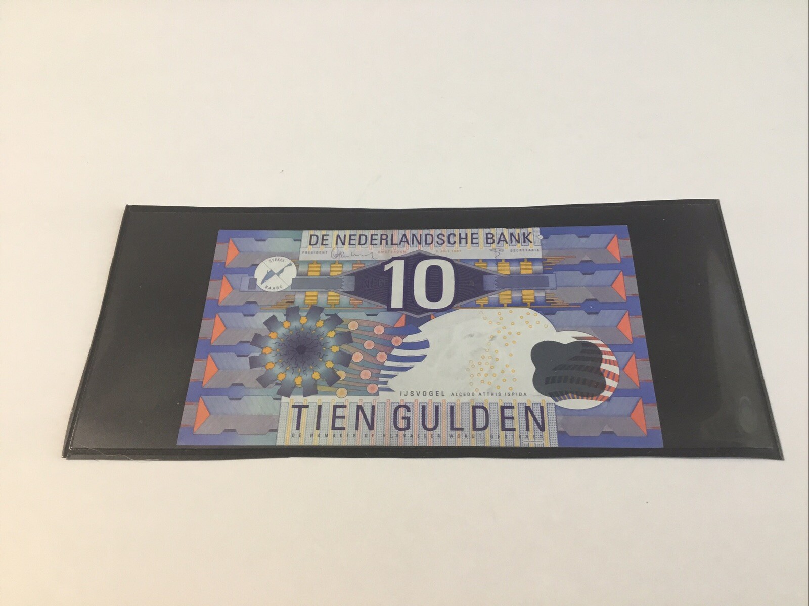 Netherlands Ten Gulden 1997 Note.