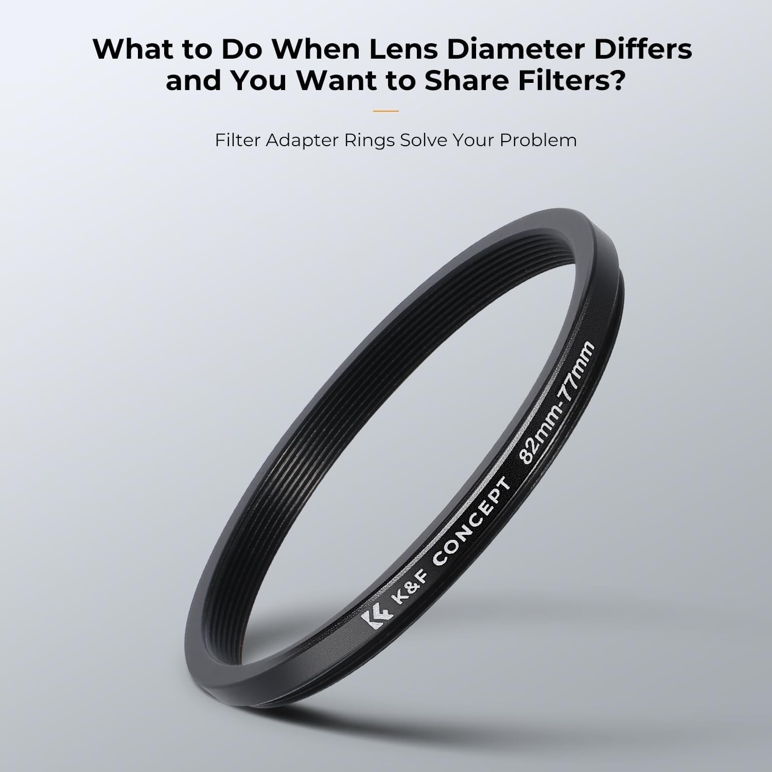 11Pc Lens Filter Adapter Rings Set - Metal Construction