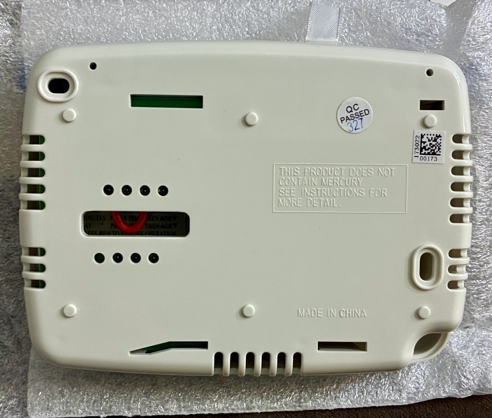 Emerson Thermostat 1F78-151 Single-Stage Programmable Digital 5/2 day backlight