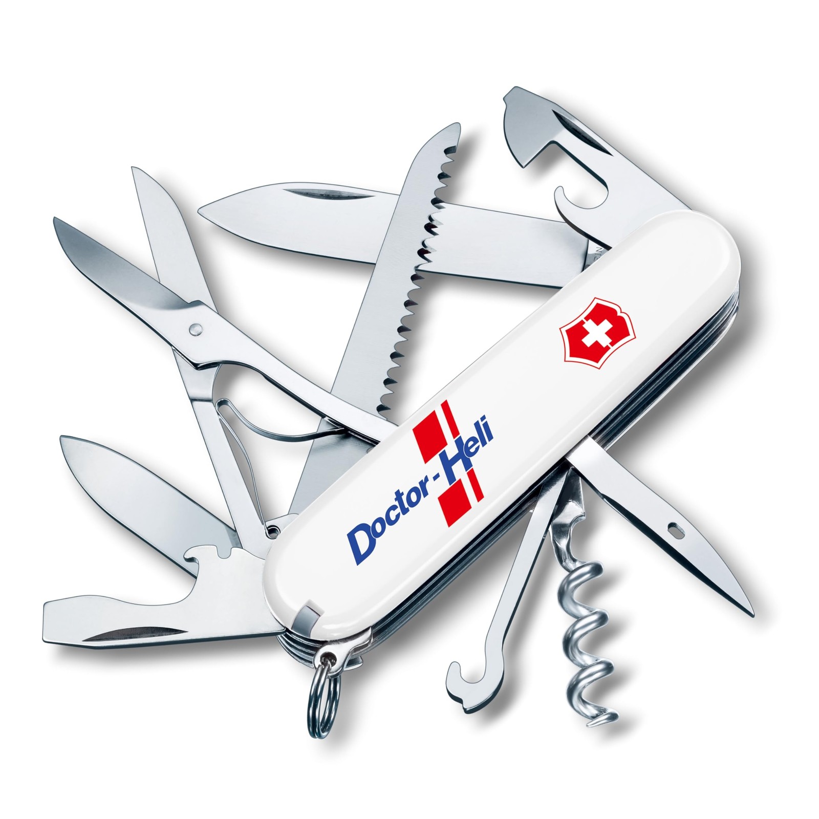 Victorinox Huntsman Doctor Heli Multi Tool Knife 16 Functions Scissors Saw 91mm