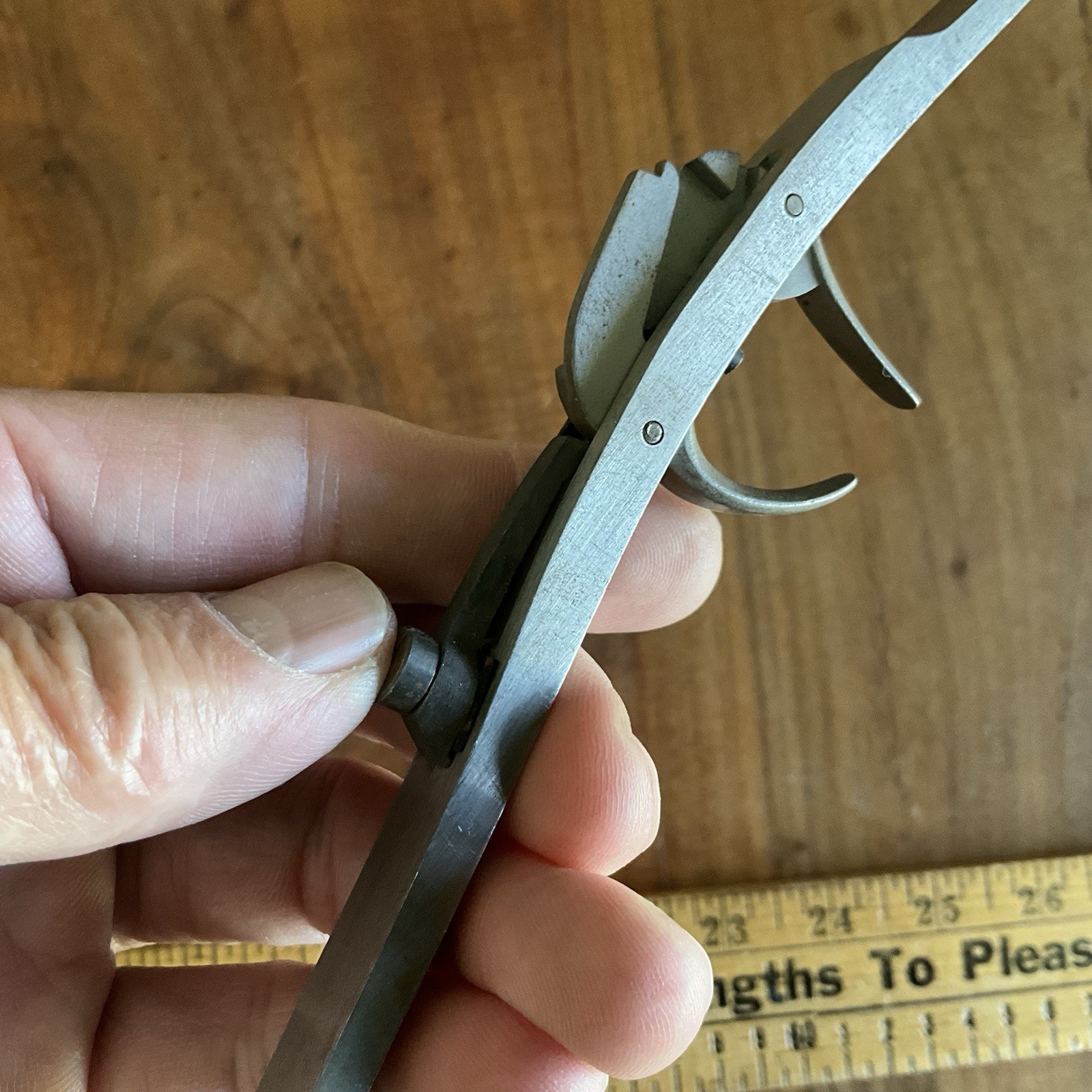 Hawken Double Set Trigger Hammerless designed by Ron Long